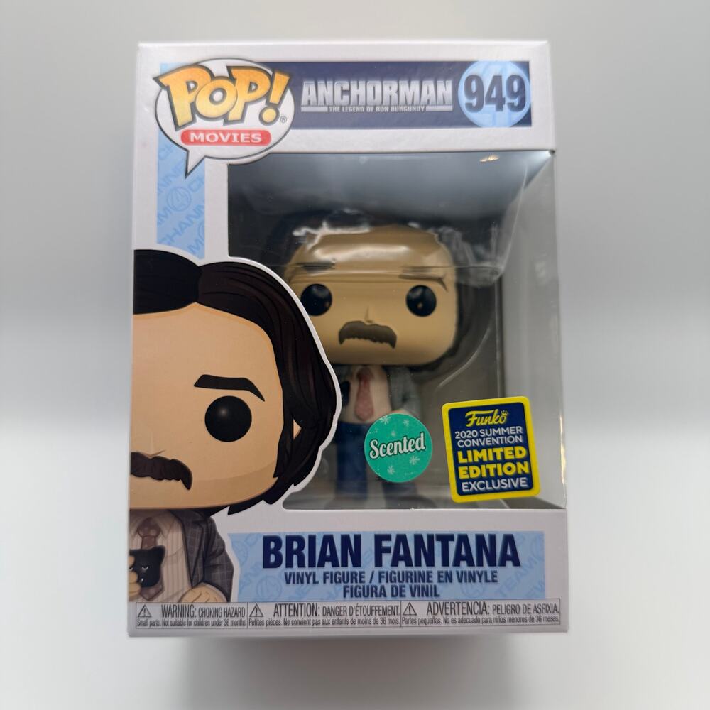 Brian Fantana #949 Funko Pop Movies – Anchorman – 2020 Summer Convention